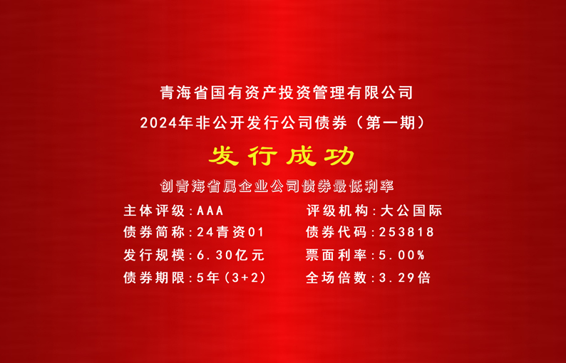 喜报||博鱼app下载(中国)有限公司官网成功发行2024年首期公司债券